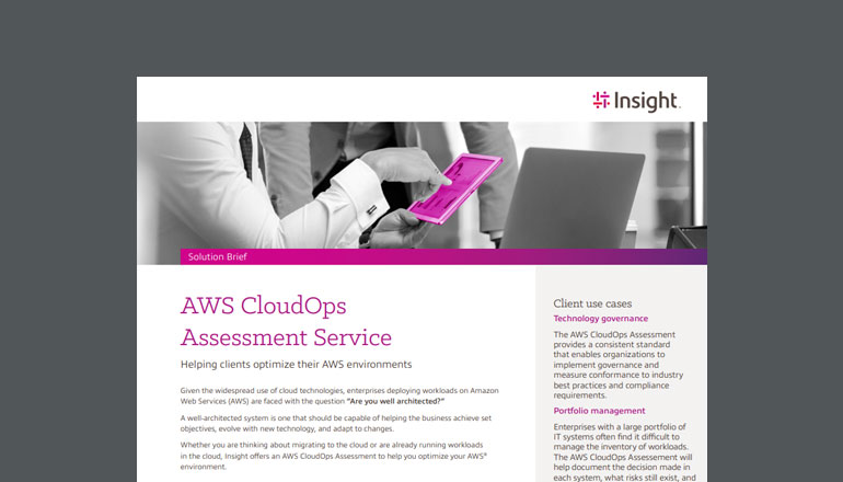 Article AWS CloudOps Assessment Service Image