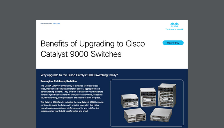 Article Benefits of Upgrading to Cisco Catalyst 9000 Switches  Image