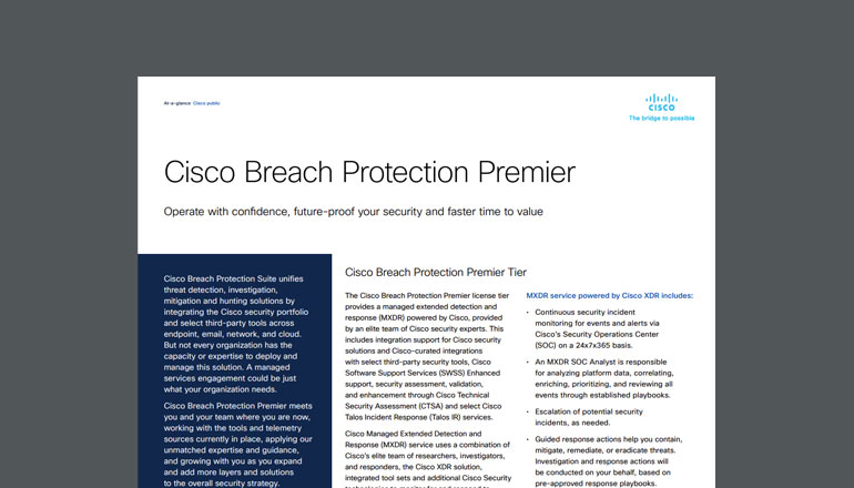 Article Cisco Breach Protection Premier Image