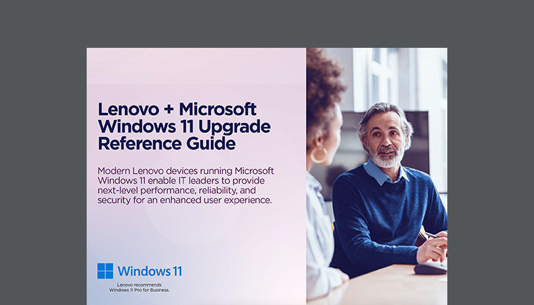 Article Lenovo + Microsoft Windows 11 Upgrade Reference Guide  Image