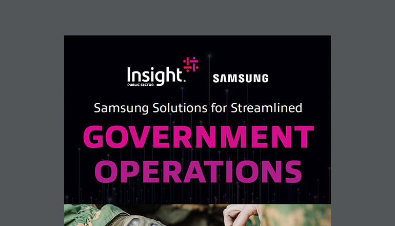 Article Samsung Solutions for Streamlined Federal Operations Image