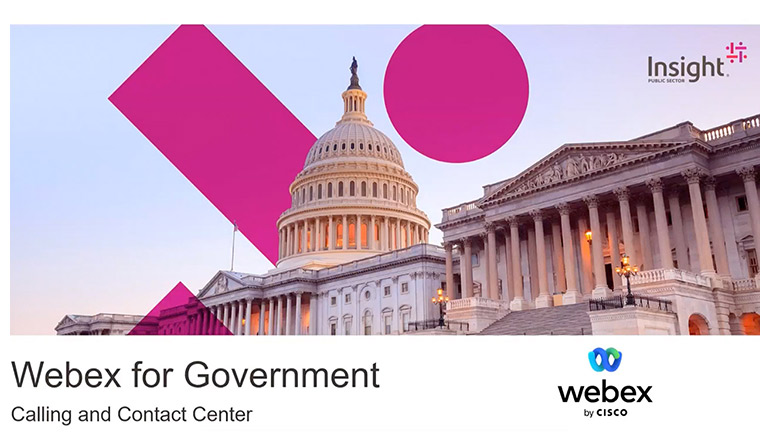 Article On-demand: Webex for Government Calling and Contact Center  Image