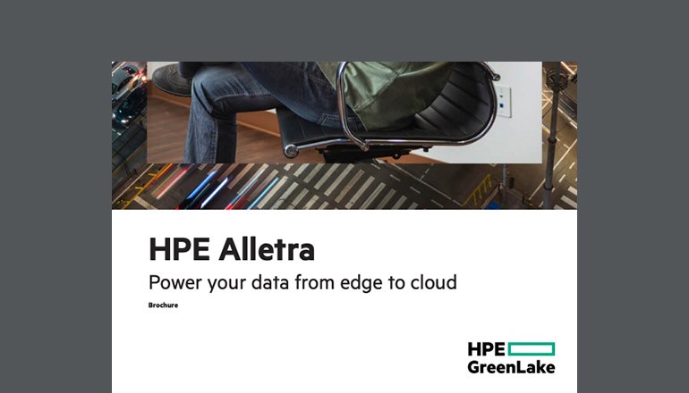 HPE Alletra: Power Your Data From Edge to Cloud HPE Alletra: Power Your Data From Edge to Cloud thumbnail