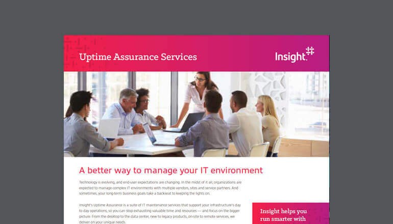 Uptime Assurance – IT Maintenance Services Uptime Assurance – IT Maintenance Services cover
