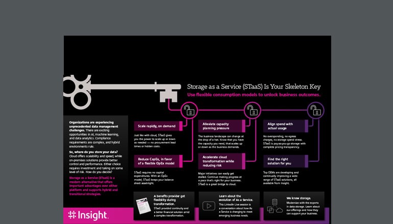 Storage as a Service (STaaS) Is Your Skeleton Key Thumbnail of asset available to download below