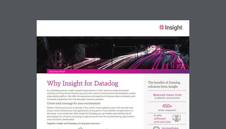 Why Insight for Datadog Thumbnail of asset available to download below