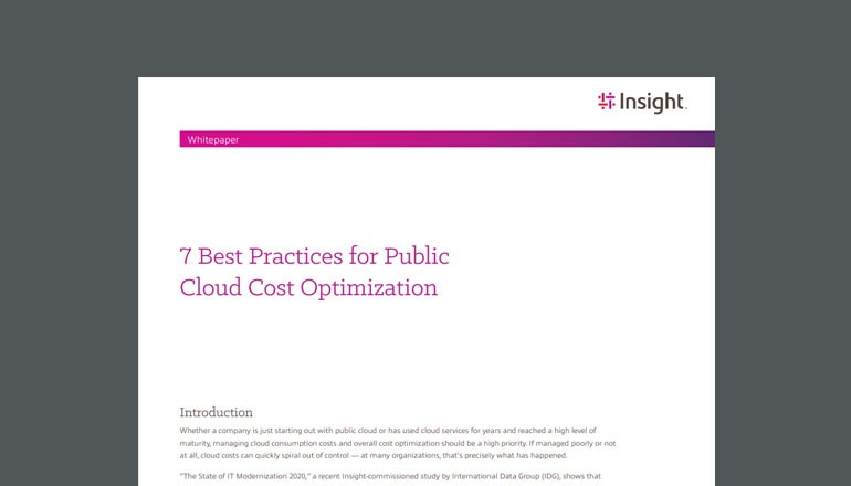 7 Best Practices for Public Cloud Cost Optimization Thumbnail of asset available to download below