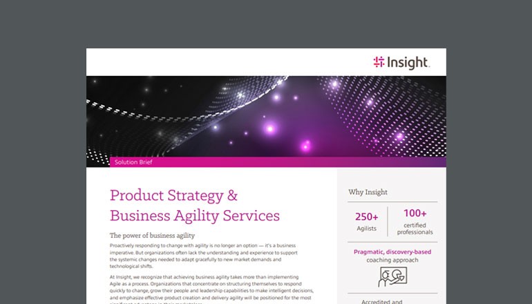 Product Strategy and Business Agility Services Thumbnail of asset available to download below
