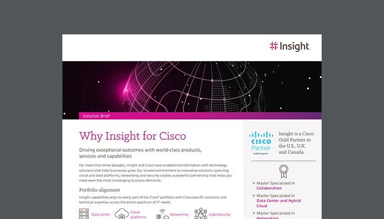 Why Insight for Cisco Thumbnail of asset available to download below