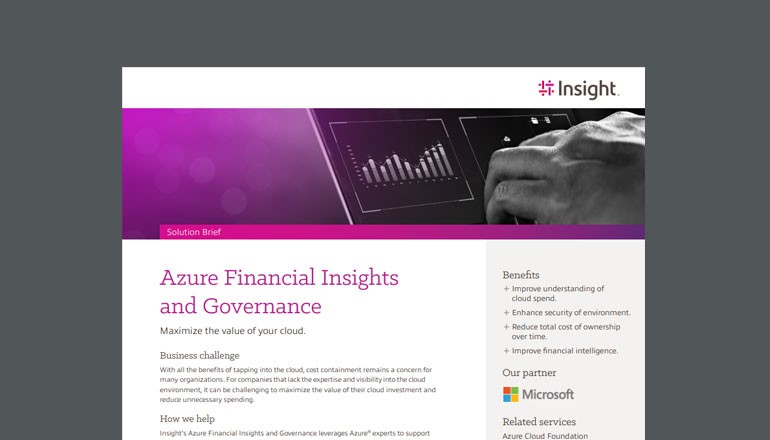 Azure Financial Insights and Governance Thumbnail of asset available to download below