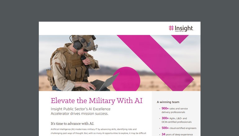 Elevate the Military With AI Thumbnail of asset available to download below