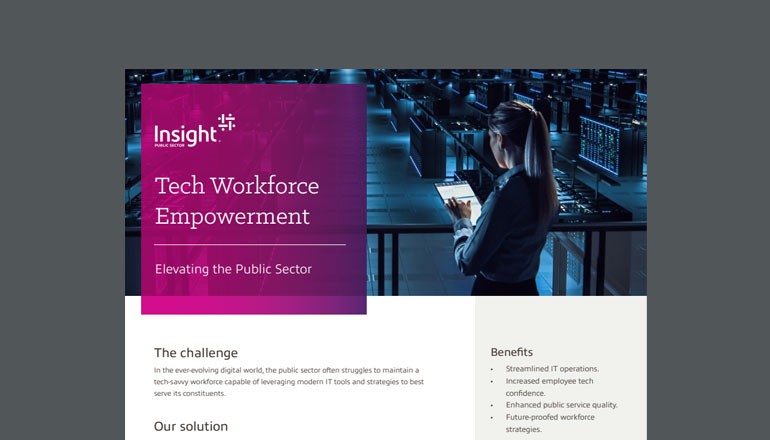 Tech Workforce Empowerment: Elevating the Public Sector Thumbnail of asset available to download below