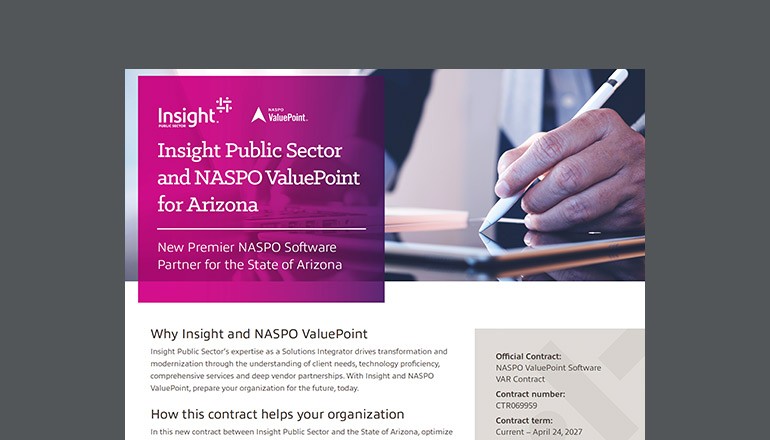 Insight Public Sector and NASPO for the State of Arizona Thumbnail of asset available to download below