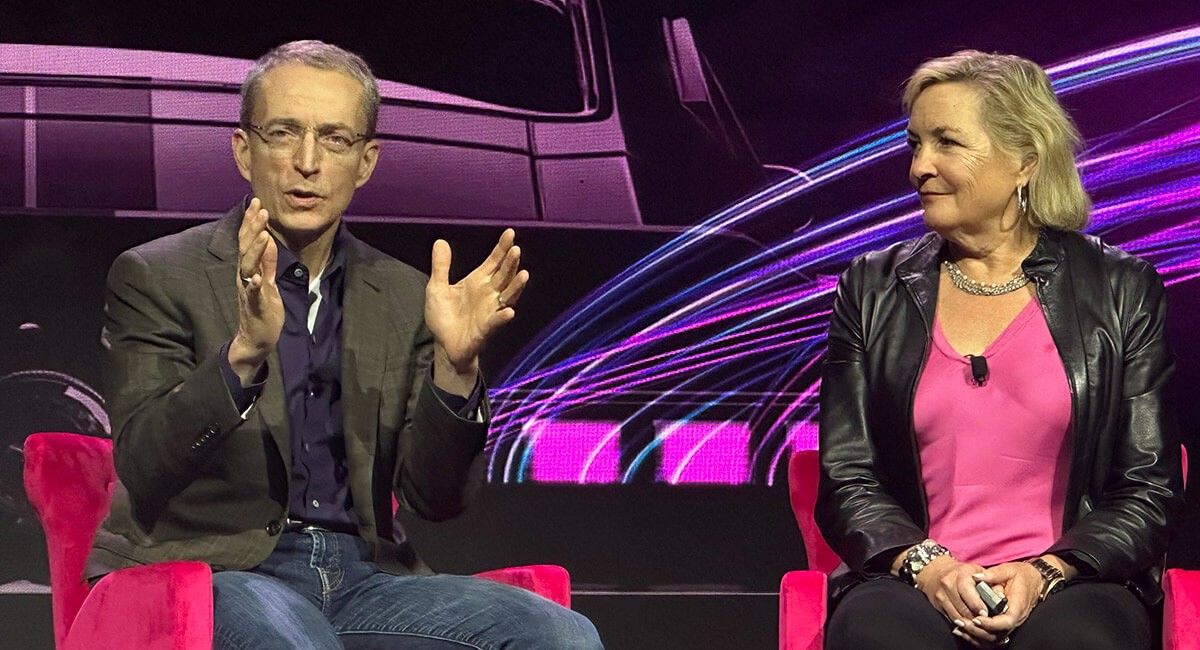 Be thoughtful about how we usher the modern enterprise into new ways of working. Insight president and CEO, Joyce Mullen and Intel CEO Pat Gelsinger have discussion at Amplify 2024 conference