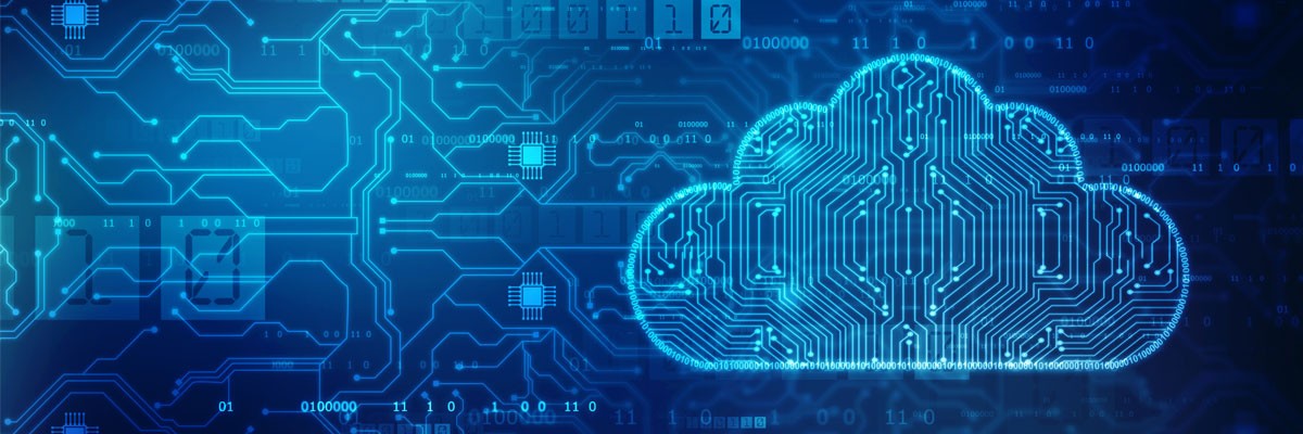 The demand for Databricks is only growing Abstract concept of a data overlay on a cloud illustration