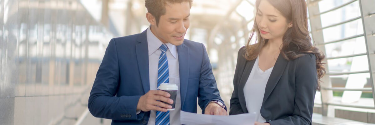 As the landscape of consumer marketing changes, so does that of B2B marketing Two business colleagues share their consumer experiences