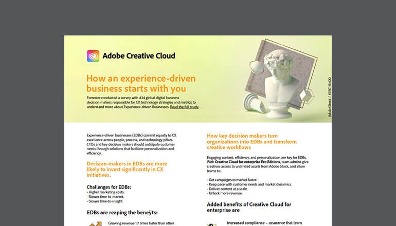 How an Experience-Driven Business Starts With You Asset available to download below