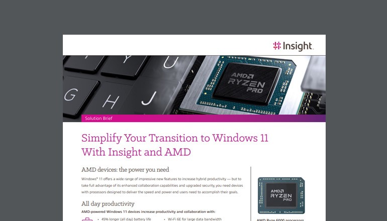 Simplify Your Transition to Windows 11 With Insight and AMD Thumbnail of asset available to download below