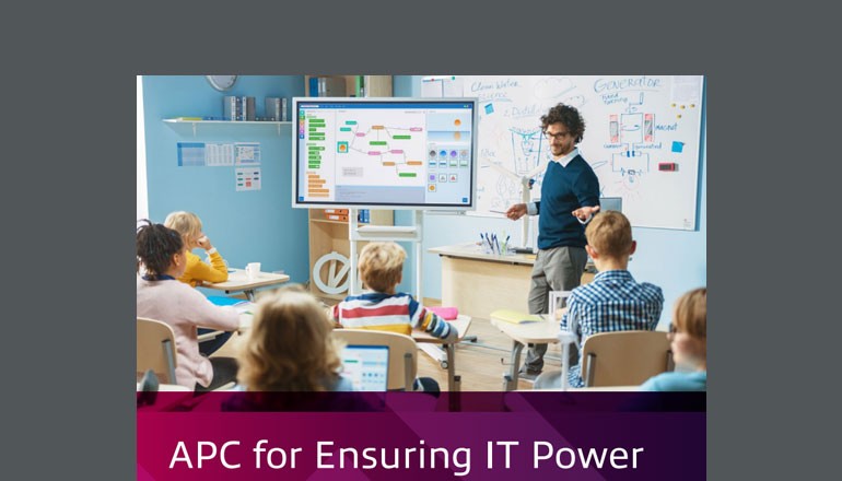 APC for Ensuring IT Power Resiliency in K–12 Schools Thumbnail of asset available to download below