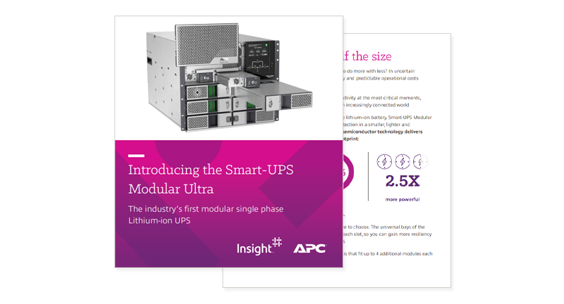 Schneider Electric APC Smart-UPS Modular Ultra Schneider Electric APC Smart-UPS Modular Ultra cover