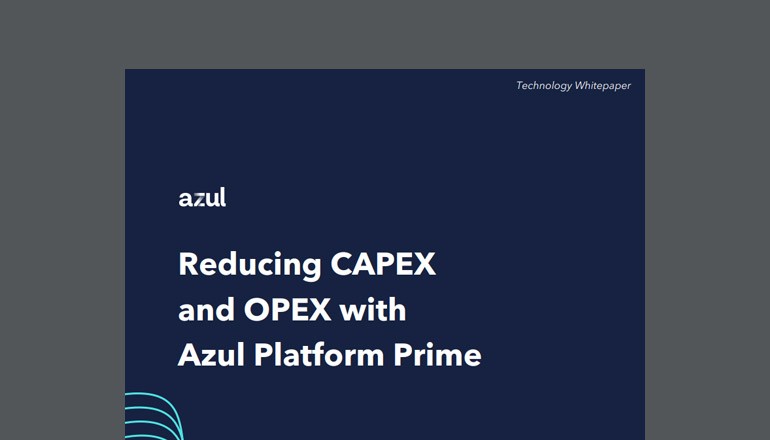 Reducing Capex and Opex with Azul Platform Prime Reducing Capex and Opex with Azul Platform Prime thumbnail