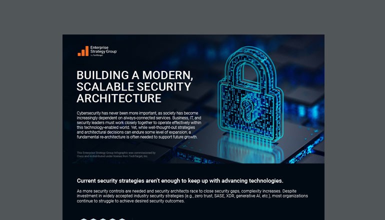 Building A Modern Scalable Security Architecture Thumbnail of asset available to download below
