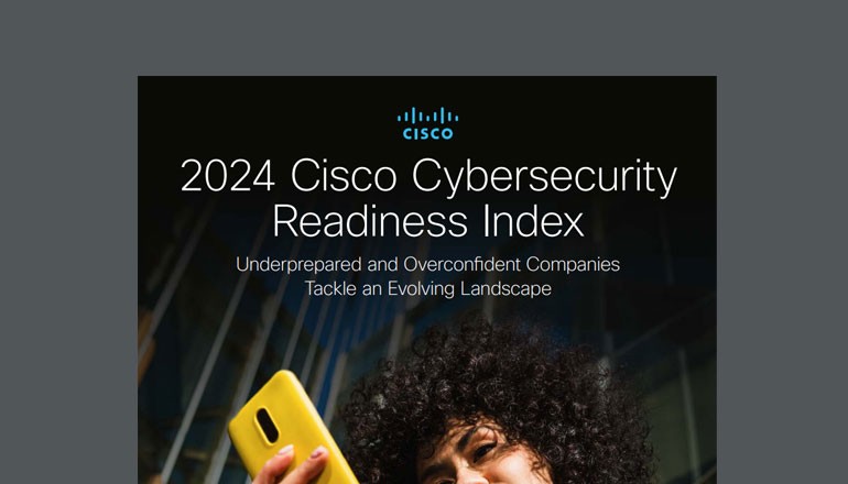 Cisco Cybersecurity Readiness Index Report Thumbnail of asset available to download below