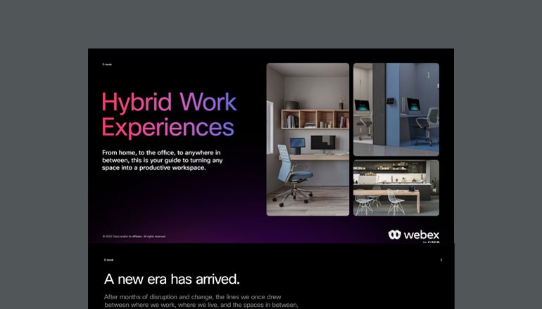 Cisco Hybrid Work Experience Thumbnail of asset available to download below
