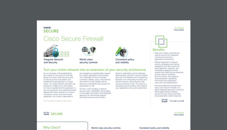 Cisco Secure Firewall Thumbnail of asset available to download below