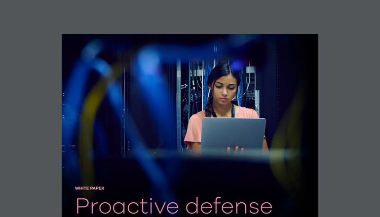 Proactive Defense From Tomorrow’s Cyberthreats Cover of whitepaper that is available below