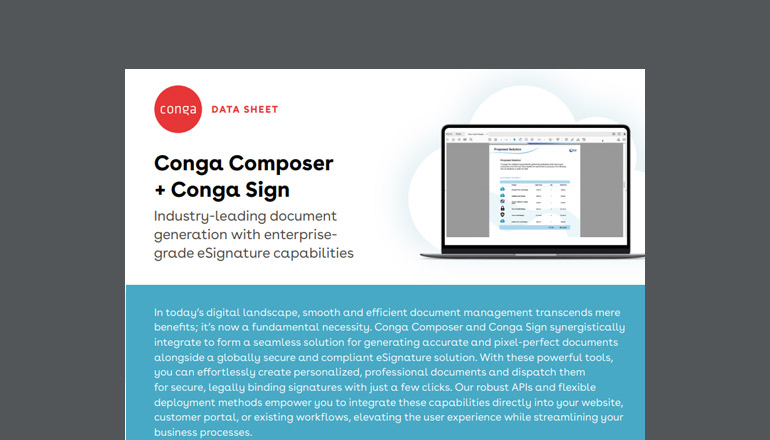 Conga Composer and Conga Sign Conga Composer and Conga Sign thumbnail