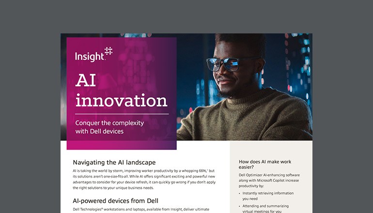 Insight and Dell Technologies AI Innovation Thumbnail of asset available to download below