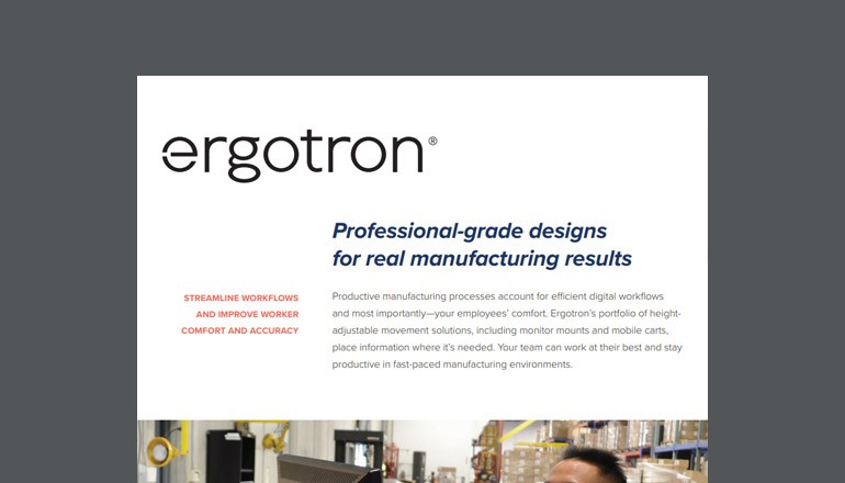 Ergotron Professional-grade designs Ergotron Professional-grade designs thumbnail
