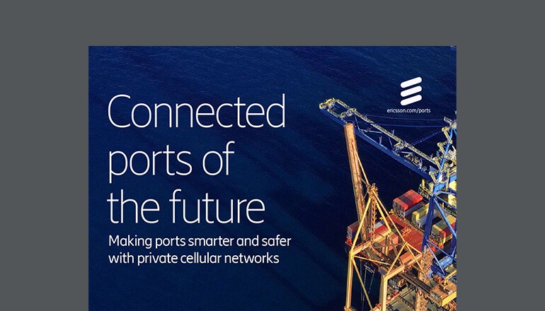 Ericsson Connected Ports of The Future Thumbnail of asset available to download below