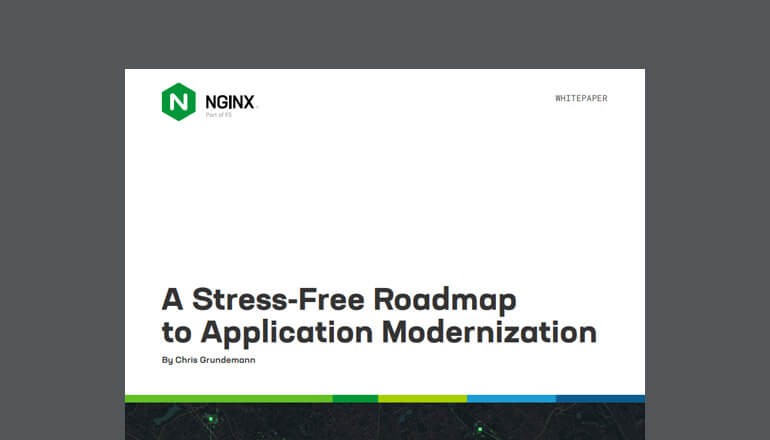 A Stress-Free Roadmap to Application Modernization Thumbnail of asset available to download below.
