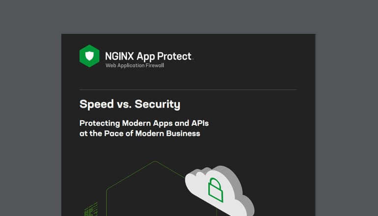 NGINX App Protect Thumbnail of whitepaper available to download below.