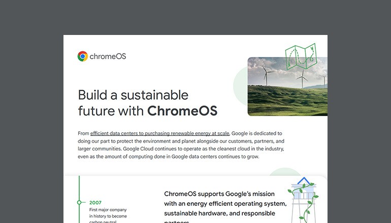 Build a Sustainable Future With ChromeOS Thumbnail of asset available to download below
