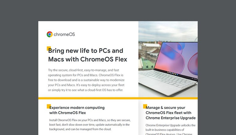 Get Early Access to Chrome OS Flex Thumbnail of asset available to download below