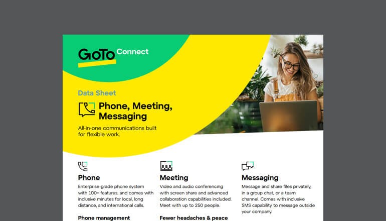 GoTo Connect: Phone, Meeting, Messaging Thumbnail of asset available to download below