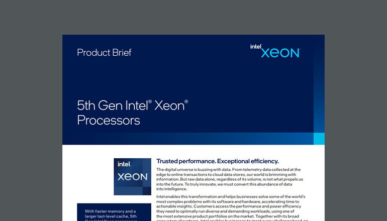 5th Gen Intel Xeon Processors Thumbnail of asset available to download below
