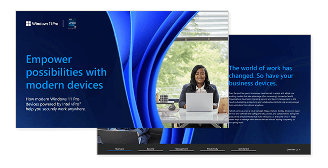 Empower Possibilities With Modern Devices ebook Thumbnail of asset available to download by using the form on page