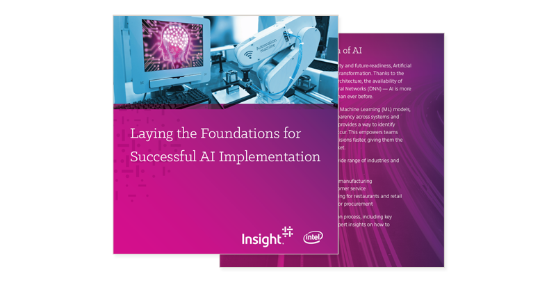 Laying the Foundations for Successful AI Implementation ebook Laying the Foundations for Successful AI Implementation cover