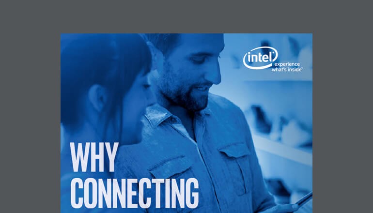 Retail guide available to download Cover of Intel's Why the IoT Is a Top Priority for Retail Guide