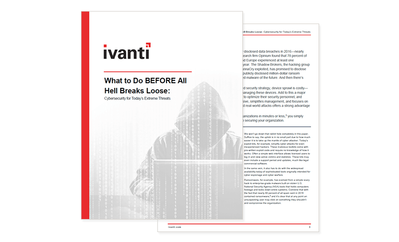 Cybersecurity for Today’s Extreme Threats Cybersecurity for Today’s Extreme Threats whitepaper cover