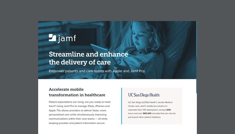 Streamline and Enhance the Delivery of Care Streamline and Enhance the Delivery of Care thumbnail