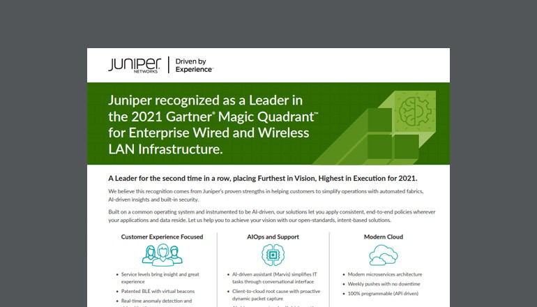 Juniper Networks - Enterprise Networks Solutions