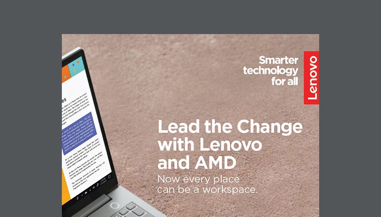 Lead The Change With Lenovo And AMD Thumbnail of asset available to download below