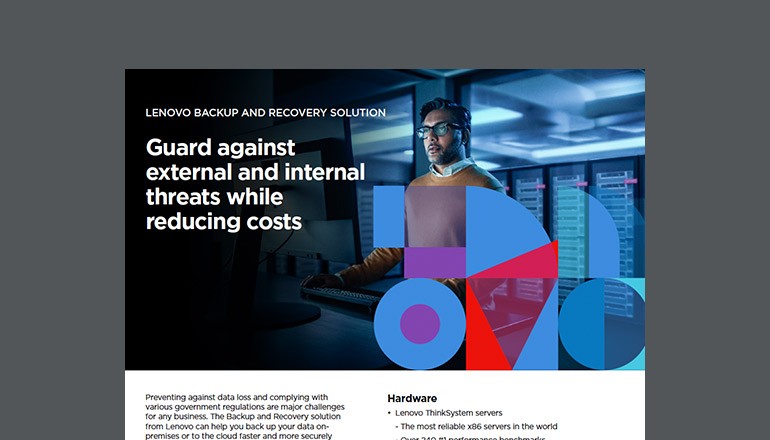 Lenovo Backup and Recovery Solution Thumbnail of asset available to download below