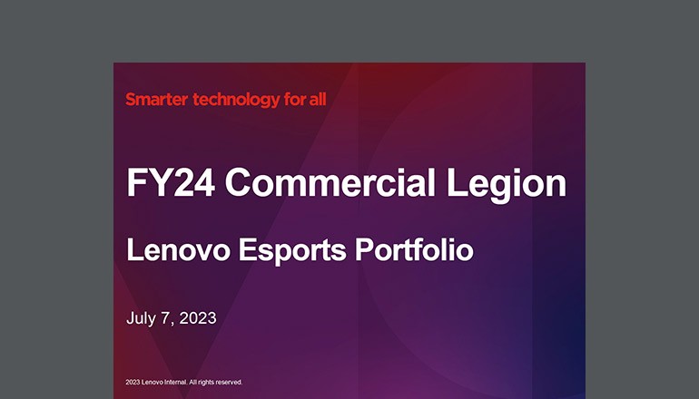 Lenovo FY24 Esports Portfolio Thumbnail of asset available to download below