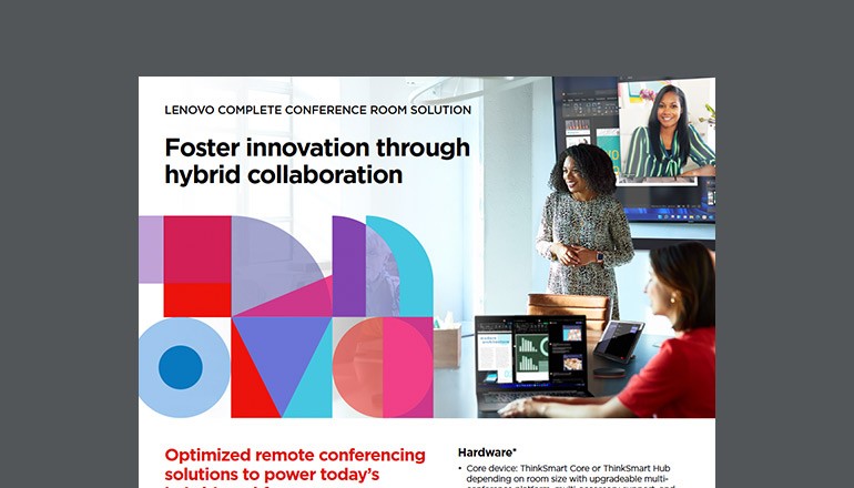 Lenovo Complete Conference Room Solution Thumbnail of asset available to download below